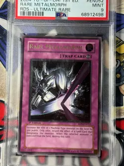 Yugioh PSA 9 Rare Metalmorph RDS-EN052 1st Edition Ultimate Rare - Image 3
