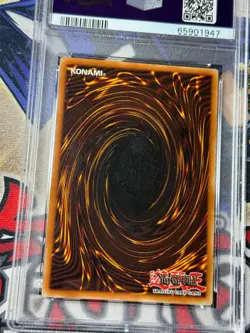 Yugioh PSA 10 Horus the Black Flame Dragon LV8 SOD-EN008 1st Edition Ultra Rare - Image 3