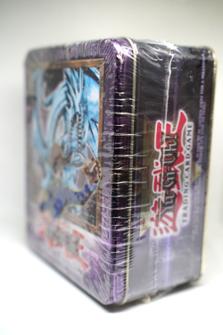 G1N 2003 YuGiOh Blue Eyes White Dragon Collectible Tin SEALED Boosters Vintage - Image 3