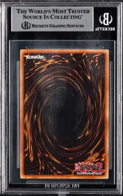 YUGIOH • BLUE EYES WHITE DRAGON • PRISMATIC SECRET RARE • DDS-001 • BGS 9 MINT - Image 2