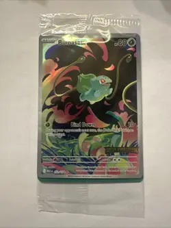 Pokemon Card Bulbasaur 133/132 - Mega Evolution Topper Promo Sealed - Image 1