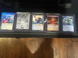 Magic the Gathering Final Fantasy Card Lot - Image 1