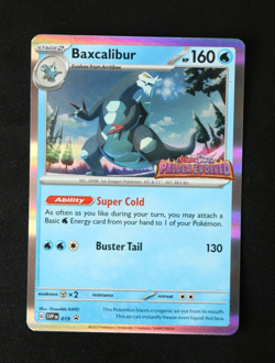 Pokemon Card TCG - Baxcalibur SVP 019 - Paldea Evolved Stamped Promo - NM ⭐ - Image 1