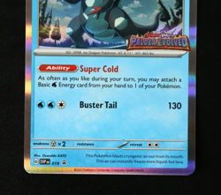 Pokemon Card TCG - Baxcalibur SVP 019 - Paldea Evolved Stamped Promo - NM ⭐ - Image 3