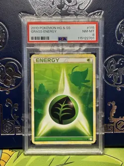 PSA 7-9 GRADED Pokemon Card HeartGold SoulSilver Energy Complete Set Umbreon - Image 2