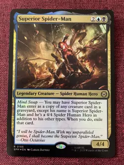Superior Spider-Man FOIL NM/M MTG Spiderman Magic Card - Image 1