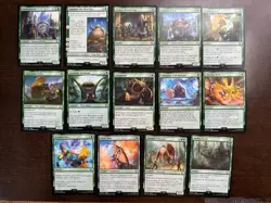 Magic the Gathering Final Fantasy Regular Non-Foil Commons Complete Set 80 Cards - Image 5
