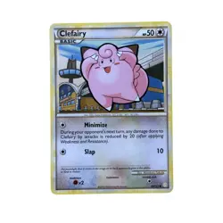 Clefairy 68/123 Pokemon Card HeartGold SoulSilver Common TCG Nintendo MP/LP - Image 1