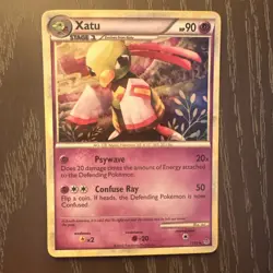 Pokemon Singles Xatu #11/95 Holographic Unleashed TCG cards - Image 1