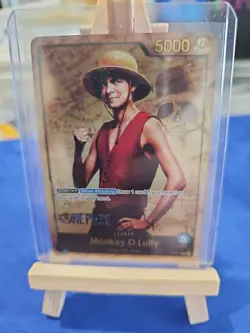 Monkey D Luffy P-047 Leader ( Promo ) Premium Card Live Action Edition ONE PIECE - Image 1