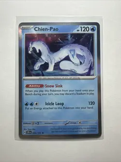 Surging Sparks Holo Chein-Pao 055/191 Rare Pokemon Card - Image 1