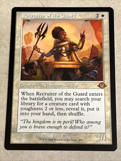 Recruiter of the Guard (Retro Frame) Modern Horizons 3 Regular - Image 1