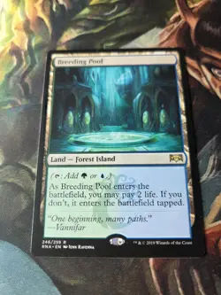 Breeding Pool #246 LP Ravnica Allegiance RNA Magic MTG - Image 2