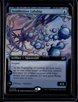 Synthesizer Labship - 329 - Foil - EOE - NM - MTG Magic the Gathering - Image 1