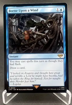 Borne Upon a Wind (Regular, #164, NM) Universes Beyond: The Lord of the Rings - Image 1