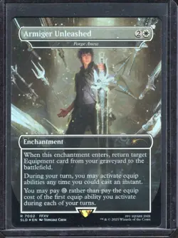 Armiger Unleashed - Forge Anew (Rainbow Foil) #7002 NM Secret Lair Drop - Image 1