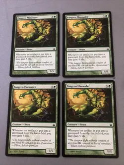 Fangren Marauder X4 Mirrodin Besieged NM Condition See Pics Front Back - Image 1