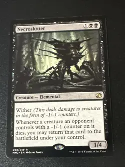 Necroskitter X1 Modern Masters Ex Condition See Pics Front Back - Image 1