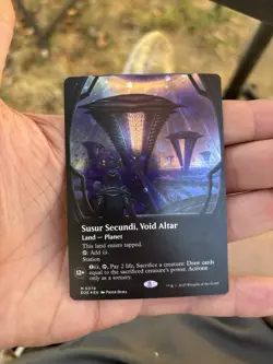 Susur Secundi, Void Altar Borderless Galaxy Foil - EOE 0379 - NM/MT- MTG Magic - Image 1