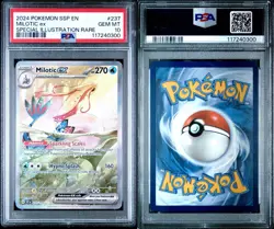 2024 Pokemon SSP Milotic ex Special Illustration Rare PSA 10 Gem Mint - Image 3
