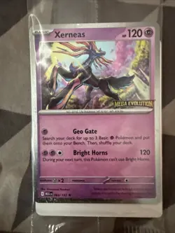 Pokemon Mega Evolution 2025 - Xerneas 2025 Bestbuy Stamped Promo - Image 1