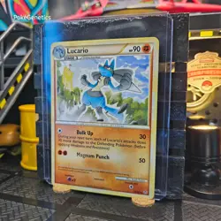 Lucario Unleashed Pokemon TCG 19/95 HeartGold & SoulSilver Rare - Image 2