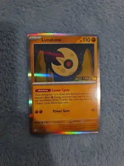 Pokemon Lunatone 004 Mega Evolution Pre-release Promo - Image 1