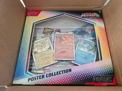 Case of 6 - Pokemon S&V Prismatic Evolutions SEALED Poster Collections with Case - Image 1