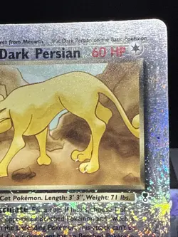 Pokemon Card Dark Persian 6/110 Legendary Collection Reverse Holo Rare Played - Image 3