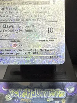 Pokemon Card Dark Persian 6/110 Legendary Collection Reverse Holo Rare Played - Image 4