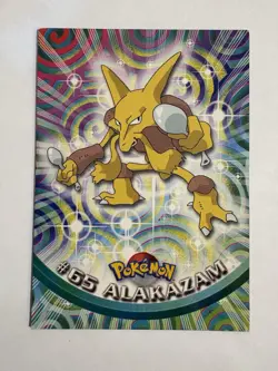 Alakazam #65 Topps Pokemon 1999 - Good Condition - Image 1