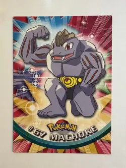 Machoke #67 Topps Pokemon 1999 - Good Condition - Image 1