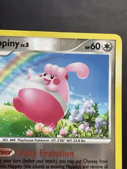 Happiny 76/127 Reverse Holo Platinum Pokemon TCG Cute Great Condition (P632) - Image 2