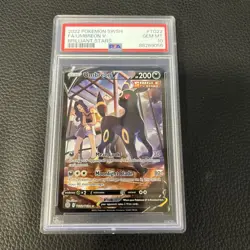 Pokemon TCG Umbreon V Brilliant Stars Trainer Gallery Full Art #TG22 PSA 10 💎 - Image 1