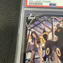 Pokemon TCG Umbreon V Brilliant Stars Trainer Gallery Full Art #TG22 PSA 10 💎 - Image 3