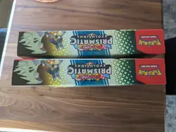2 x Pokemon Prismatic Evolutions Lucario EX and Tyranitar EX Premium Collection - Image 3