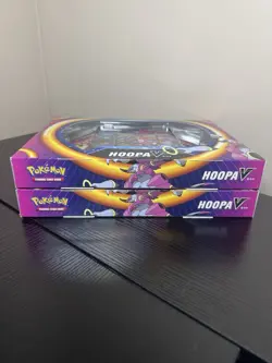 LOT OF 2 POKEMON TCG Hoopa V Box Fusion Strike Sword & Shield SEALED SHIPS NOW 820650809033 - Image 3