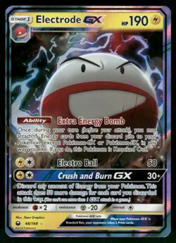 Electrode GX 48/168 Ultra Rare Holo NM Pokemon SM - Celestial Storm - Image 1