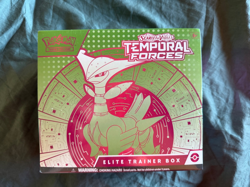 Pokemon Scarlet & Violet Temporal Forces Iron Leaves ETB NEW - Image 1