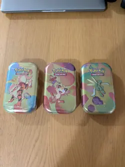 Pokemon TCG Scarlet & Violet 151 Mini Tin x3 - Brand New & Sealed - Image 1