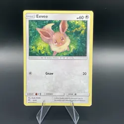 Pokemon - Eevee - 12/12 McDonald's Promos 2019 12/12 Confetti Holo Promo LP - Image 1