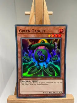 Green Gadget - Super Rare 1st Edition FIGA-EN006 - NM - YuGiOh - Image 1