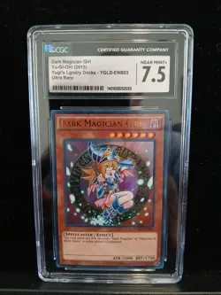 YUGIOH DARK MAGICIAN GIRL YGLD-ENB03 ULTRA - Image 1