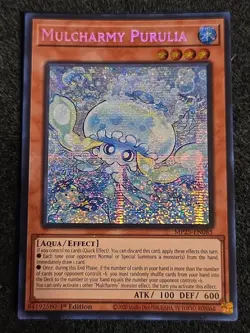 Mulcharmy Purulia 2025 Mega-Pack MP25-EN085 Prismatic Secret Rare 1st Ed NM - Image 1