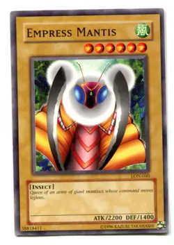 Yu-Gi-Oh! Empress Mantis Common englisch LON-040 Mantis Kaiserin - Image 1