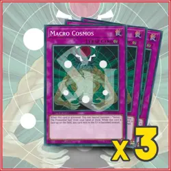 YuGiOh MACRO COSMOS x3 | POWERFUL CARD ? 1ST EDITION ?? - Image 1