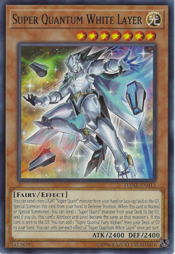 Super Quantum White Layer (DANE-EN013) - Rare Yu-Gi-Oh! - Image 1