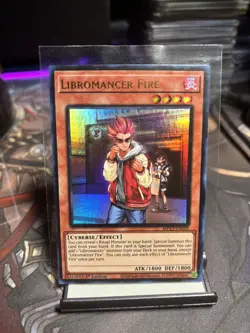 Yu-Gi-Oh! Libromancer Fire 1st Ed. MP23-EN058 Ultra Rare NM x1 - Image 1