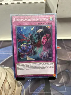 Yu-Gi-Oh! Libromancer Intervention 1st Ed. BACH-EN091 Super Rare NM/LP x1 - Image 1