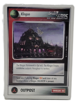 Decipher 1995 Star Trek Klingon CCG 60 Card Promo Deck - Image 1